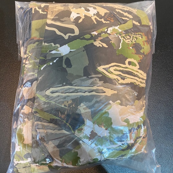 5XL - Under Armour Mens Grib Bib Camo Khaki Hunting Gree - Picture 6 of 7